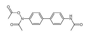 N-acetoxy-N,N'-diacetylbenzidine