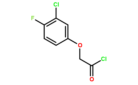 3-氯-4-氟-苯氧基乙酰氯