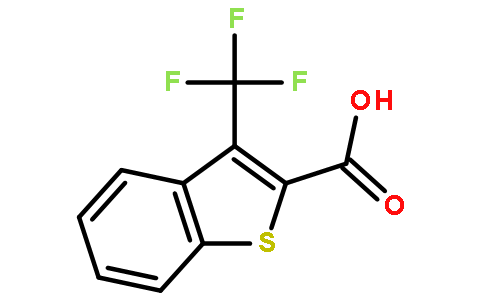 3-(三氟甲基)-1-苯并噻吩-2-羧酸