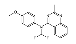 N-(difluoromethyl)-N-(4-methoxyphenyl)-2-methylquinazolin-4-amine