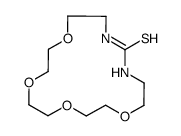 1,9,12,15-tetraoxa-4,6-diazacycloheptadecane-5-thione