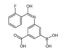 3-borono-5-[(2-fluorobenzoyl)amino]benzoic acid