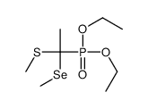 1-diethoxyphosphoryl-1-methylselanyl-1-methylsulfanylethane