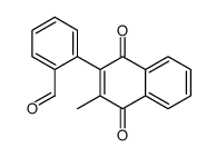 2-(3-methyl-1,4-dioxonaphthalen-2-yl)benzaldehyde