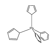 diphenyldicyclopentadienylplumbane