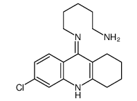 N'-(6-chloro-1,2,3,4-tetrahydroacridin-9-yl)pentane-1,5-diamine