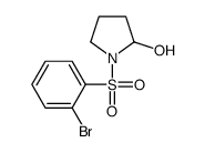 1-(2-bromophenyl)sulfonylpyrrolidin-2-ol