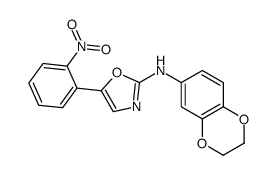N-(2,3-dihydro-1,4-benzodioxin-6-yl)-5-(2-nitrophenyl)-1,3-oxazol-2-amine