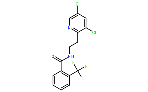 N-[2-(3,5-dichloropyridin-2-yl)ethyl]-2-(trifluoromethyl)benzamide