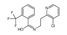 N-[2-(3-chloropyridin-2-yl)ethyl]-2-(trifluoromethyl)benzamide