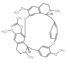 Fangchinoline, 7 acetate