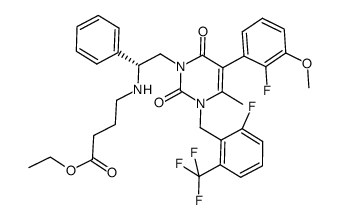 N-(2,6-二乙基苯基)-4,6-二氢-3-[[4-(4-甲基-1-哌嗪基)苯甲酰基]氨基]吡咯并[3,4-c]吡唑-5(1H)-甲酰胺