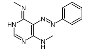 4-N,6-N-dimethyl-5-phenyldiazenylpyrimidine-4,6-diamine
