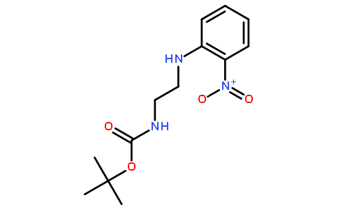 2-(2-硝基苯基氨基)乙基氨基甲酸叔丁酯