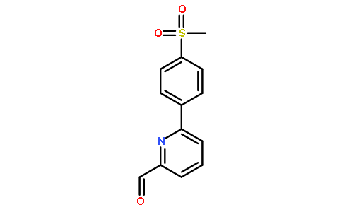 6-[4-(甲磺酰)苯基]-2-吡啶甲醛