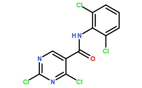 2,4-二氯-N-(2,6-二氯l苯基)嘧啶-5-羧酰胺