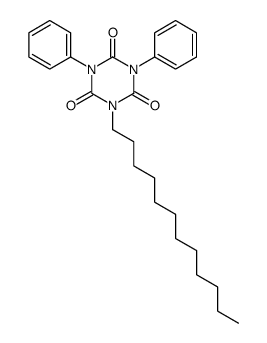 1-dodecyl-3,5-diphenyl-1,3,5-triazinane-2,4,6-trione