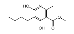 5-n-Butyl-4,6-dihydroxy-2-methyl-pyridin-3-carbonsaeuremethylester