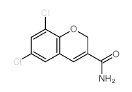 6,8-二氯-2H-1-苯并吡喃-3-甲酰胺
