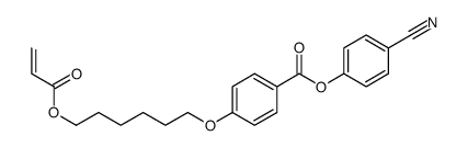 4-氰基苯基 4'-(6-丙烯酰氧基己氧基)苯甲酸酯