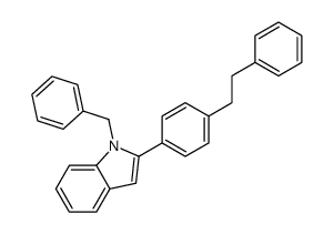1-benzyl-2-[4-(2-phenylethyl)phenyl]indole