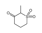 2-methyl-1,1-dioxothian-3-one