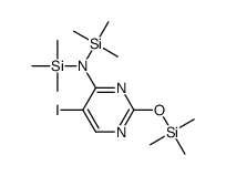 5-iodo-N,N-bis(trimethylsilyl)-2-trimethylsilyloxypyrimidin-4-amine