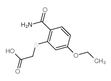 2-[[2-(氨基羰基)-5-乙氧基苯基]硫代]乙酸