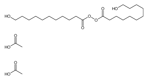 acetic acid,11-hydroxyundecanoyl 11-hydroxyundecaneperoxoate