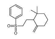 2-(2,2-dimethyl-6-methylidenecyclohexyl)ethylsulfonylbenzene