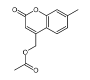 (7-methyl-2-oxochromen-4-yl)methyl acetate