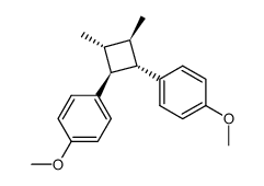 anti-(1α,2β,3α,4β)-1,2-bis(4-methoxyphenyl)-3,4-dimethylcyclobutane