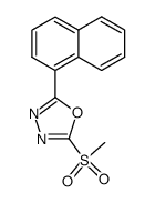 2-(methylsulfonyl)-5-(naphthalen-1-yl)-1,3,4-oxadiazole