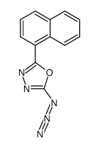 2-(1-naphthyl)-5-azido-1,3,4-oxadiazole
