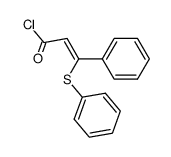 (Z)-3-phenyl-3-(phenylthio)acryloyl chloride