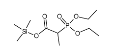 trimethylsilyl 2-diethylphosphonopropionate