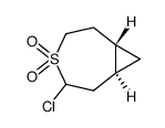 3-chloro-4-thia-trans-bicyclo[5.1.0]octane 4,4-dioxide
