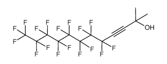 5,5,6,6,7,7,8,8,9,9,10,10,11,11,12,12,12-heptadecafluoro-2-methyldodec-3-yn-2-ol