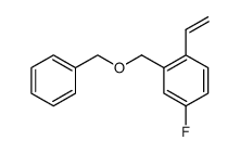 2-[(benzyloxy)methyl]-4-fluoro-1-vinylbenzene