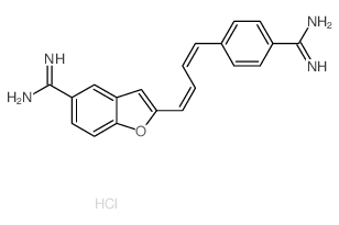 2-[(1Z,3Z)-4-(4-carbamimidoylphenyl)buta-1,3-dienyl]-1-benzofuran-5-carboximidamide