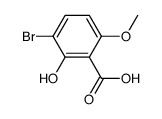 3-bromo-2-hydroxy-6-methoxysalicylic acid