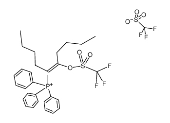 (Z)-triphenyl(6-(((trifluoromethyl)sulfonyl)oxy)dec-5-en-5-yl)phosphonium trifluoromethanesulfonate