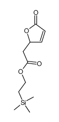 2-(trimethylsilyl)ethyl [2,5-dihydro-5-oxo-2-furan]acetate