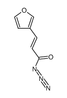 3-(furan-3-yl)prop-2-enoylazide