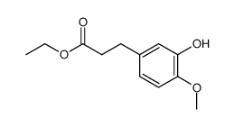 ethyl 3-(3'-hydroxy-4'-methoxyphenyl)propanoate