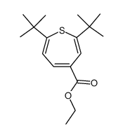 2,7-di-tert-butyl-4-ethoxycarbonylthiepin