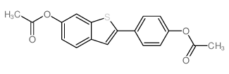2-[4-(苯甲酰氧基)苯基]-苯并[b]噻吩-6-醇ol6-乙脂