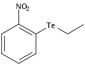 1-ethyltellanyl-2-nitrobenzene