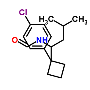 N-{1-[1-(4-氯苯基)环丁基]-3-甲基丁基}-甲酰胺
