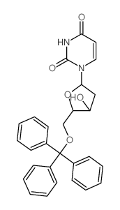 1 - （2 -脱氧-5-O-tritylpentofuranosyl）嘧啶-2,4（1H，3H） -二酮